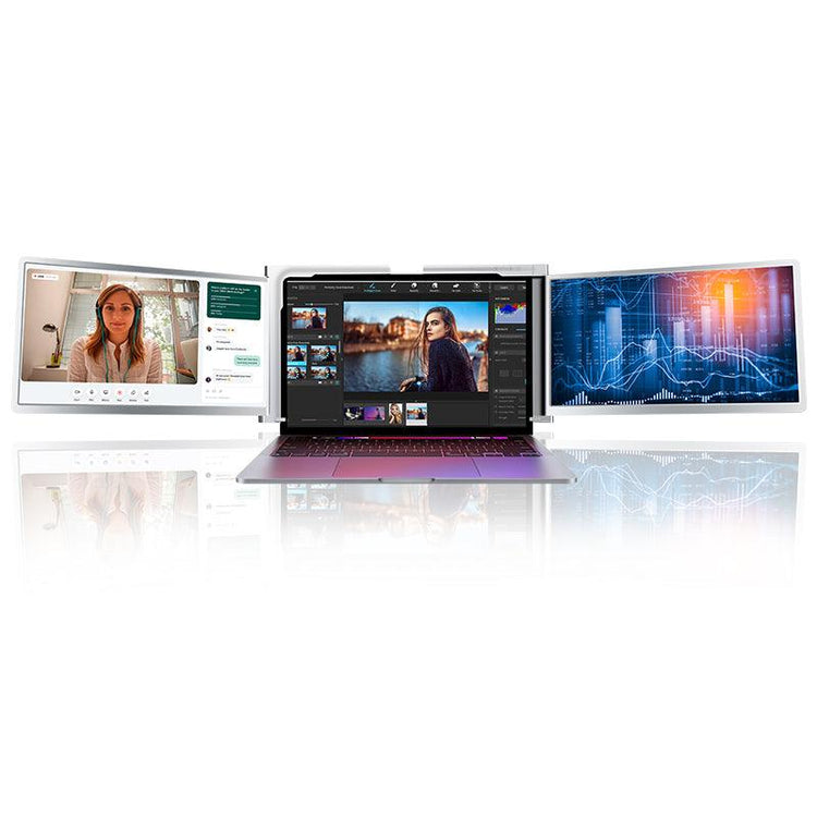 2023 portable 14 inch laptop triple screen laptop screen extender - Sterilamo