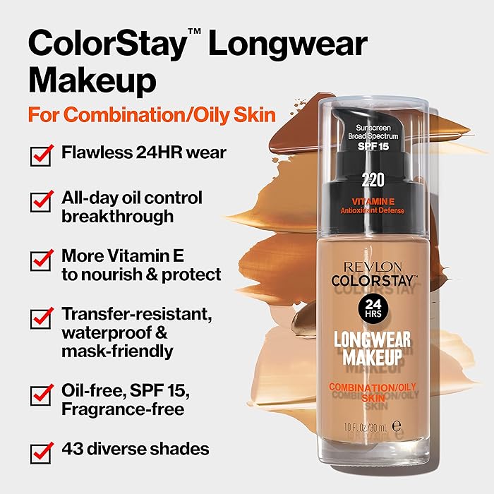 Revlon Colorstay Liquid Foundation 250 Fresh Beige