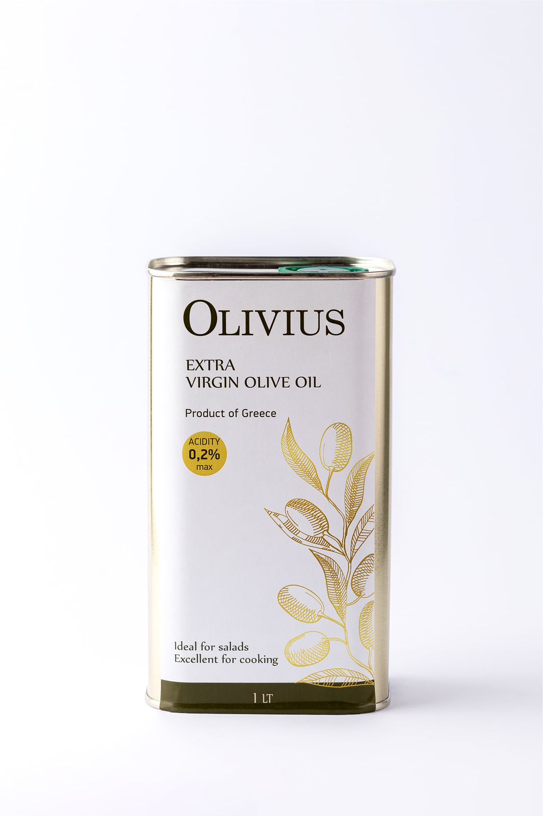 Olivenöl Olivius Kreta nativ extra virgin kaltgeprest 1 Liter