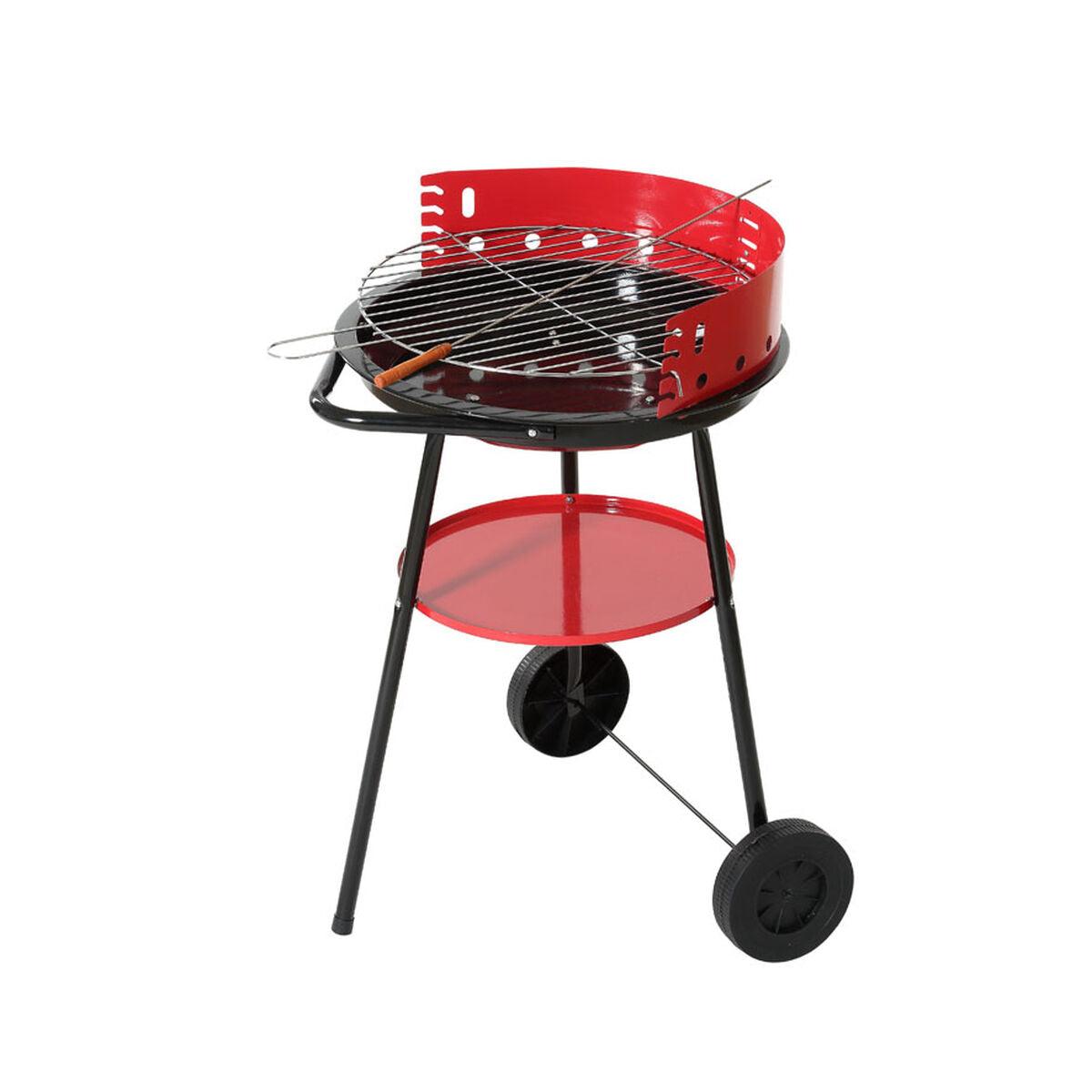 Barbecue 44 x 73 cm Red/Black - Sterilamo