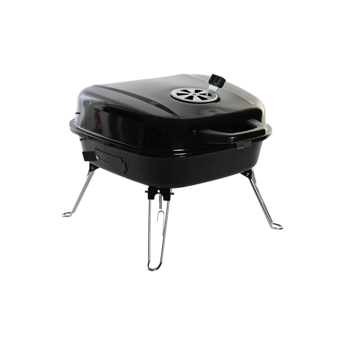 Barbecue DKD Home Decor Steel Aluminium (44,5 x 42 x 34 cm) - Sterilamo