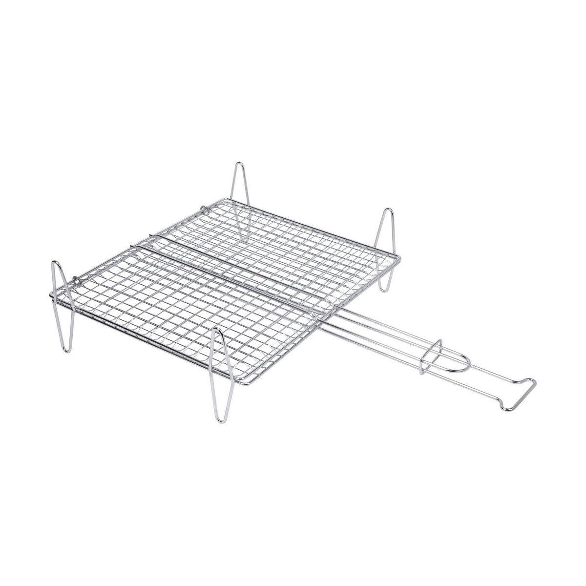 Barbecue Grill for Fish Sauvic Zinc (30 x 35 cm) - Sterilamo