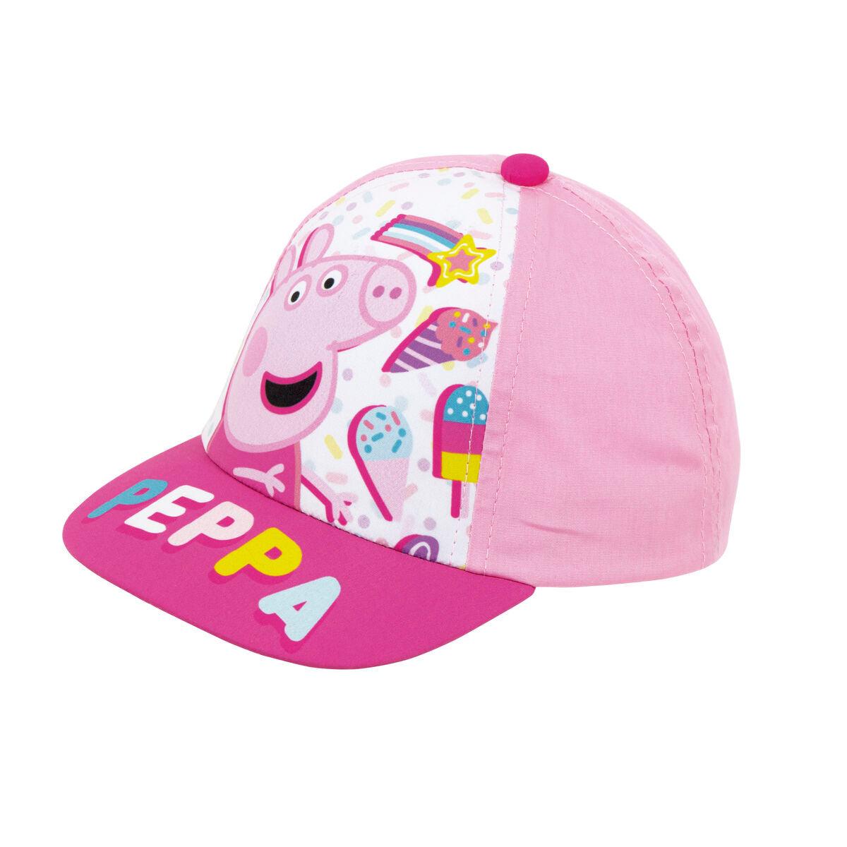 Child Cap Peppa Pig Baby Pink (44-46 cm) - Sterilamo