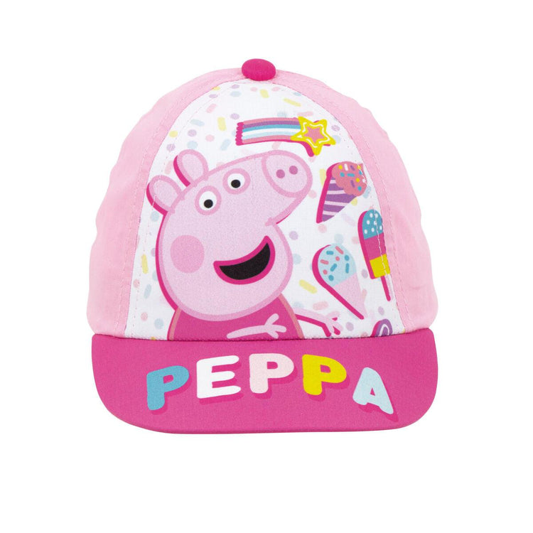 Child Cap Peppa Pig Baby Pink (44-46 cm) - Sterilamo