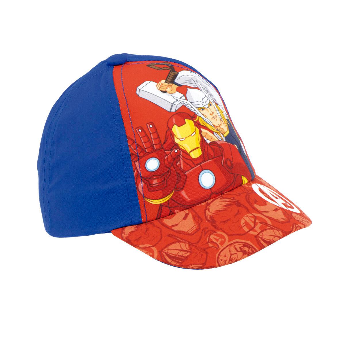 Child Cap The Avengers Infinity 44-46 cm Red Black - Sterilamo