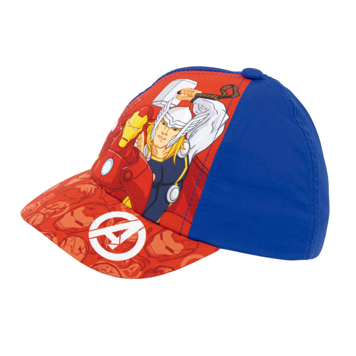 Child Cap The Avengers Infinity 44-46 cm Red Black - Sterilamo