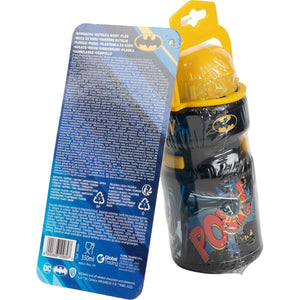 Children's Bike Bottle Batman CZ10969 Yellow/Black 350 ml Yellow - Sterilamo