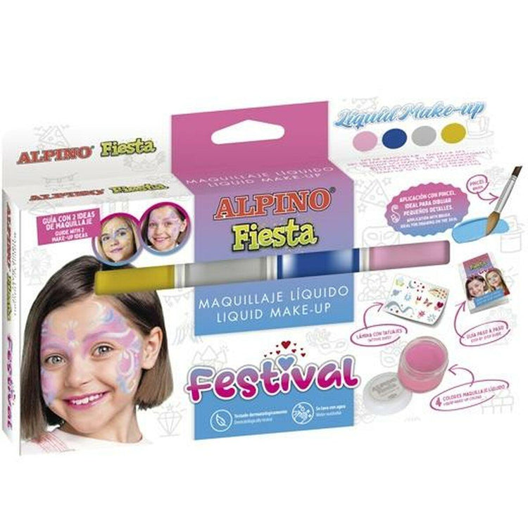 Children's Makeup Alpino Festival 4 colours - Sterilamo