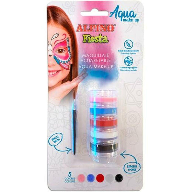 Children's Makeup Alpino Fiesta Aqua Watercolour - Sterilamo