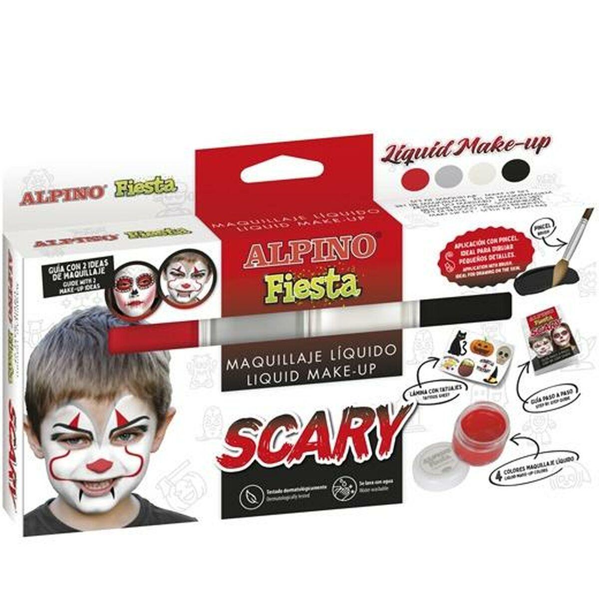 Children's Makeup Alpino Scary 4 colours - Sterilamo