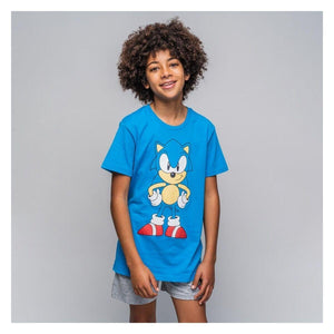 Children's Pyjama Sonic Blue - Sterilamo