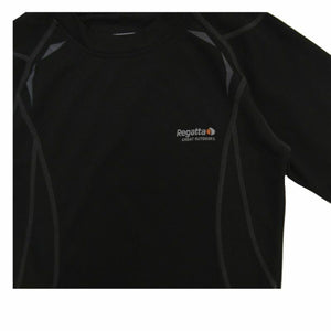 Children's Thermal T-shirt Regatta Black - Sterilamo