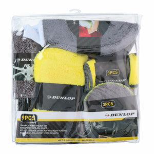 Cleaning & Storage Kit Dunlop Car 9 Pieces - Sterilamo