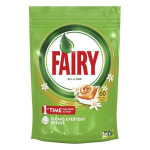 Dishwasher lozenges All in One Fairy (60 uds) - Sterilamo