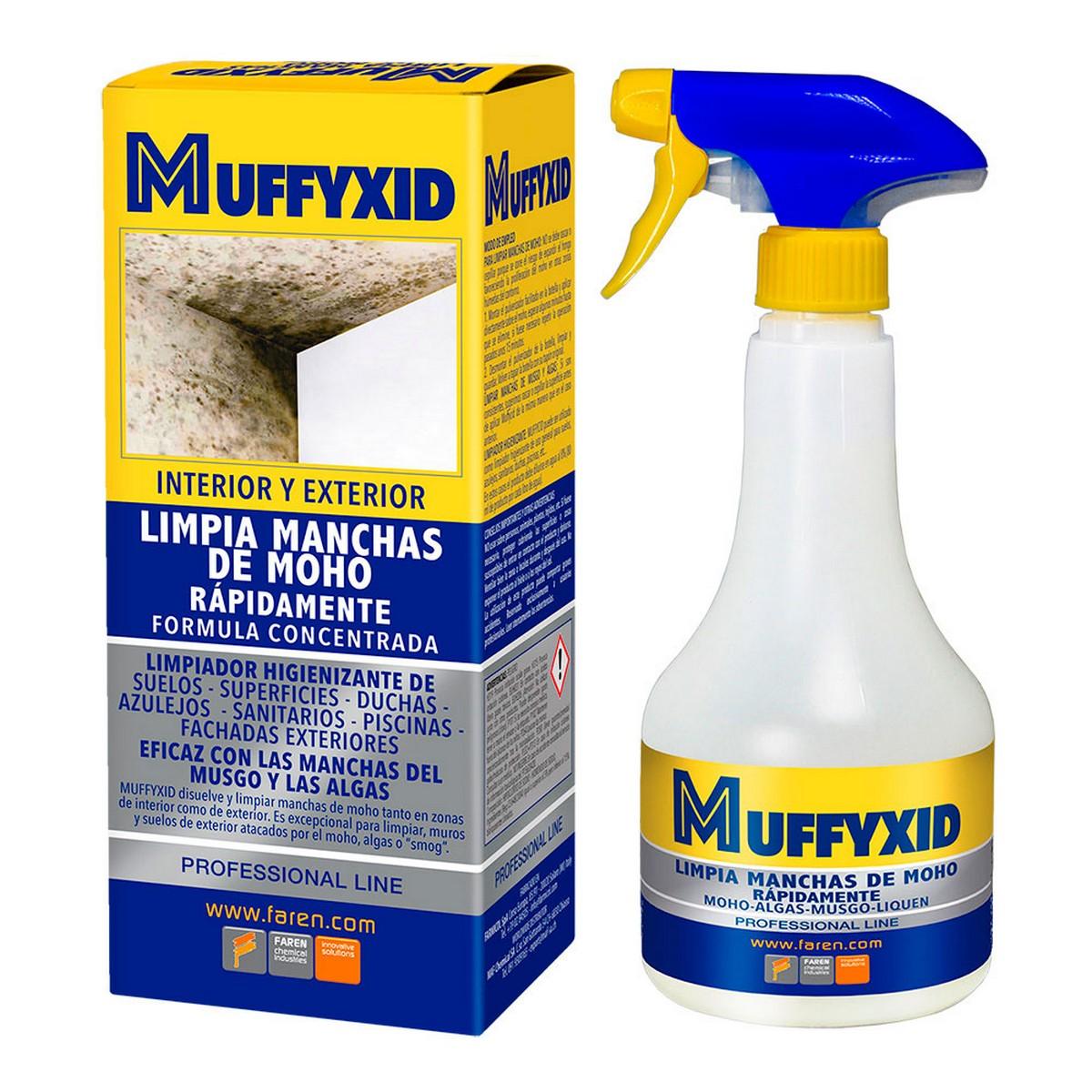 Disinfectant Spray Faren Muffycid Moss removal Active Chlorine 500 ml - Sterilamo