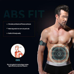 EMS Abdominal Fitness Instrument Rechargeable Sports Outdoor Abdominal - Sterilamo