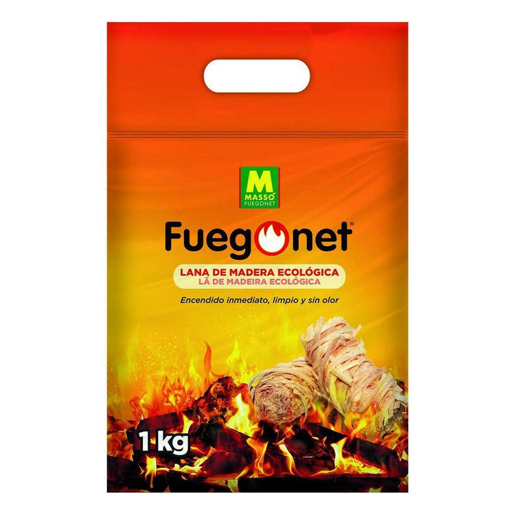 Firelighters Massó Wood Wools (1 kg) - Sterilamo