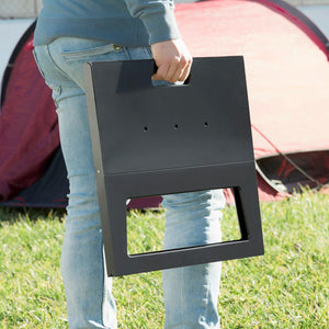 Folding Portable Barbecue for use with Charcoal FoldyQ InnovaGoods - Sterilamo