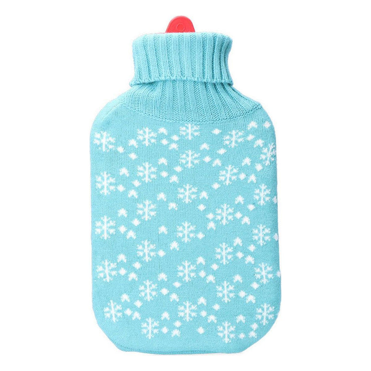 Hot Water Bottle EDM Blue Wool (2 L) - Sterilamo