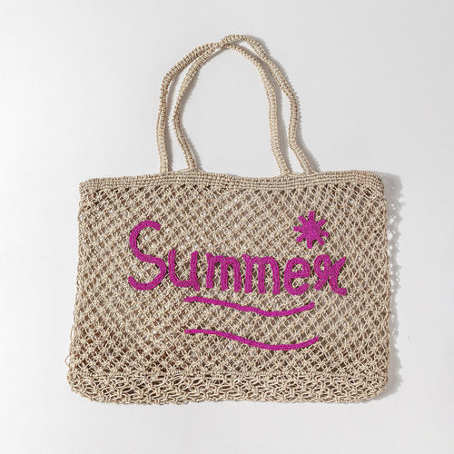 Jute handmade Summer Beach Bag - Sterilamo