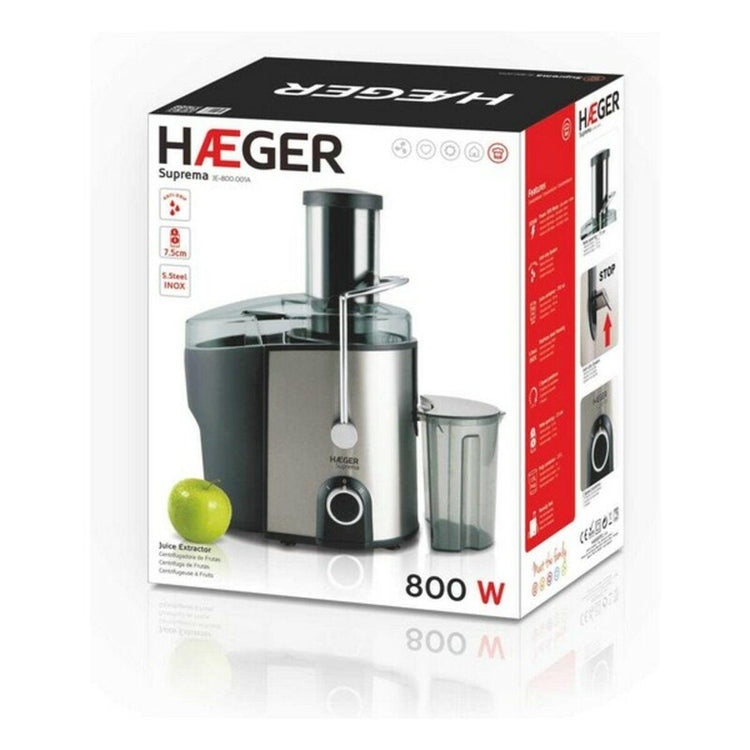 Liquidiser Haeger JE-800.001A 800W Black 800 W - Sterilamo