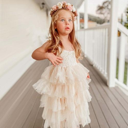 Little Girl Ceremonies Dress Baby Children's Clothing Tutu Kids - Sterilamo