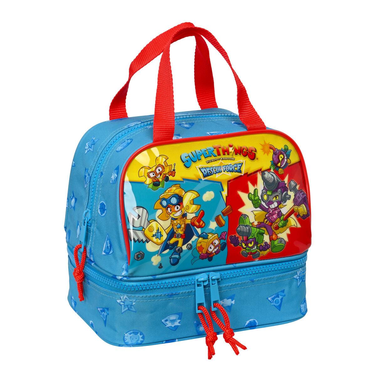 Lunchbox SuperThings Rescue force Blue 20 x 20 x 15 cm - Sterilamo