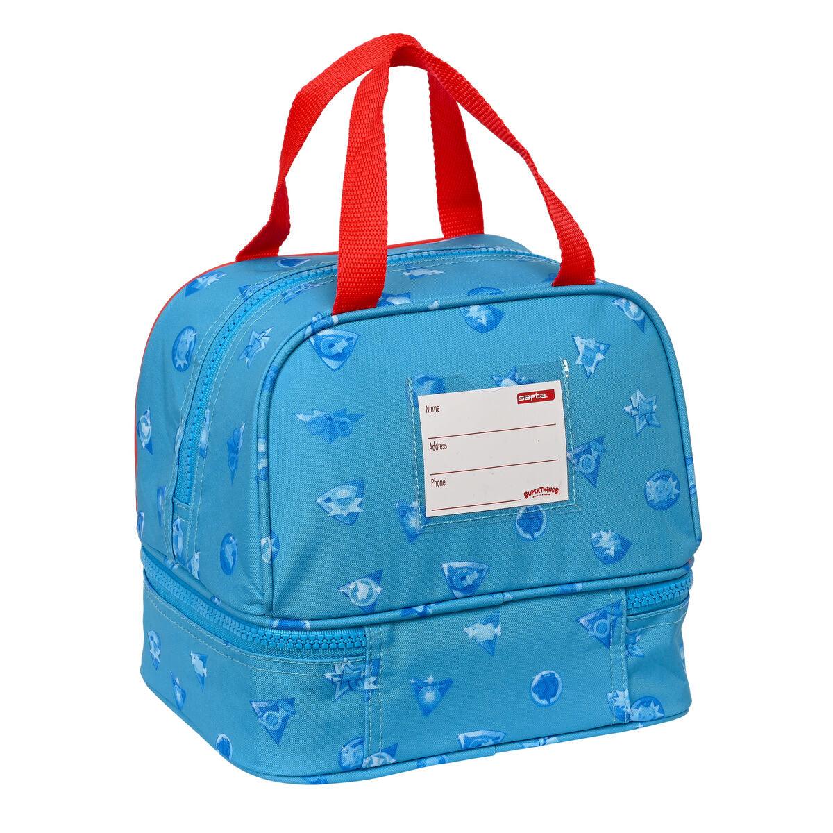 Lunchbox SuperThings Rescue force Blue 20 x 20 x 15 cm - Sterilamo