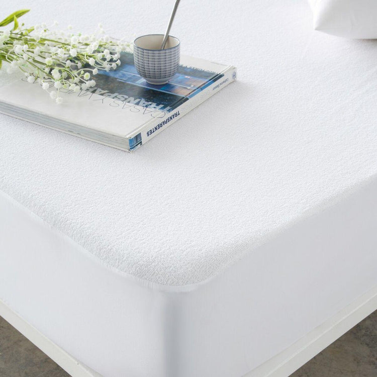 Mattress protector Naturals White 150 x 190/200 cm King size - Sterilamo