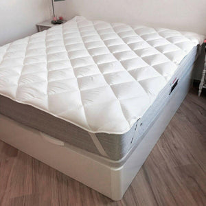 Mattress protector Naturals White Double (135 x 190/200 cm) - Sterilamo