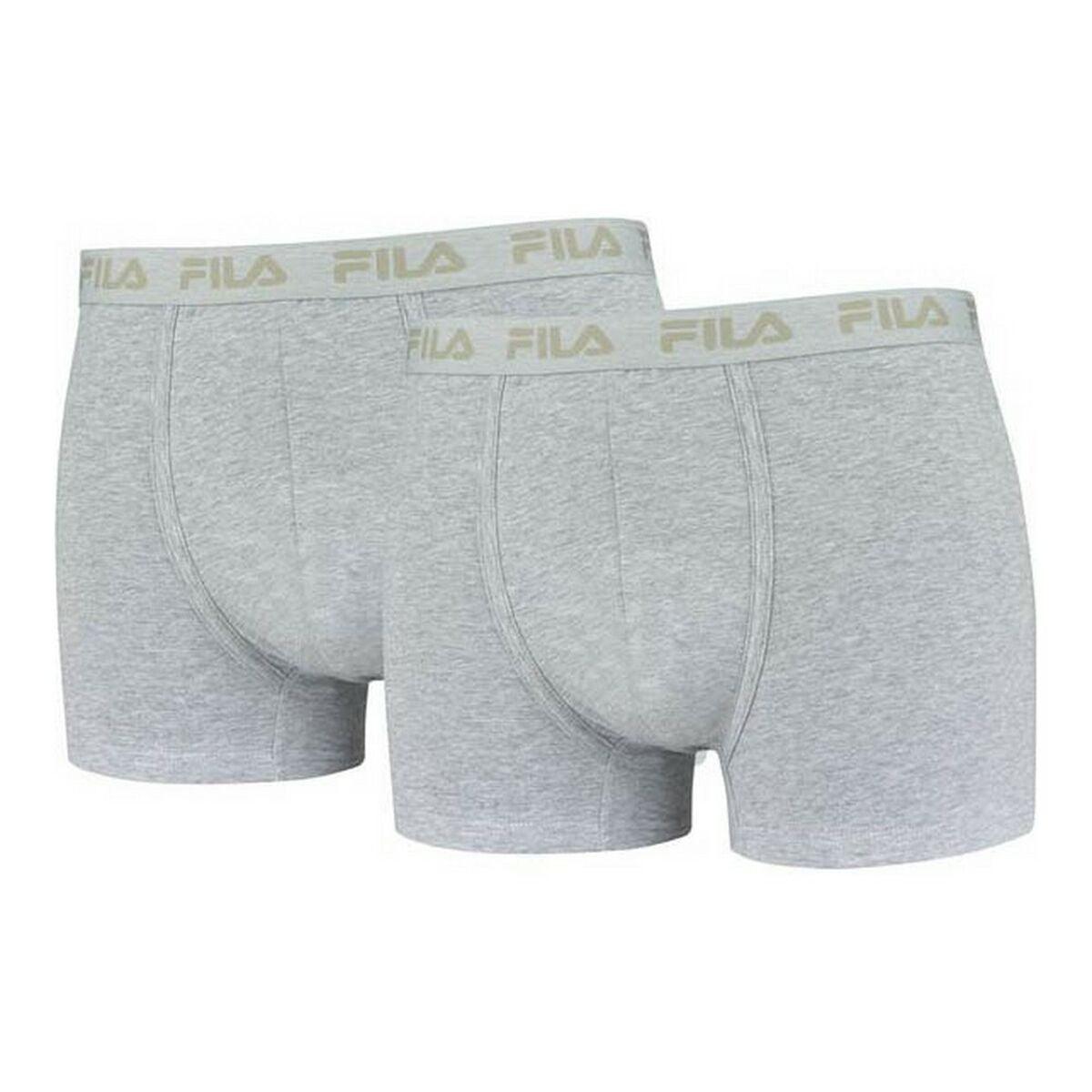 Men's Boxer Shorts Fila Sportswear G Grey - Sterilamo