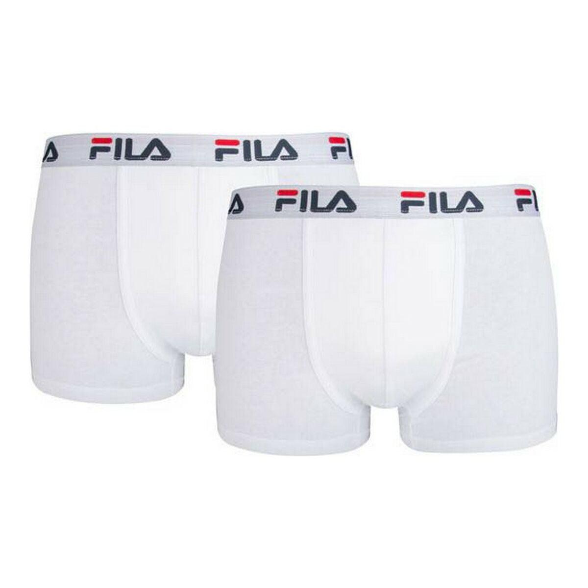 Men's Boxer Shorts Fila Sportswear White - Sterilamo