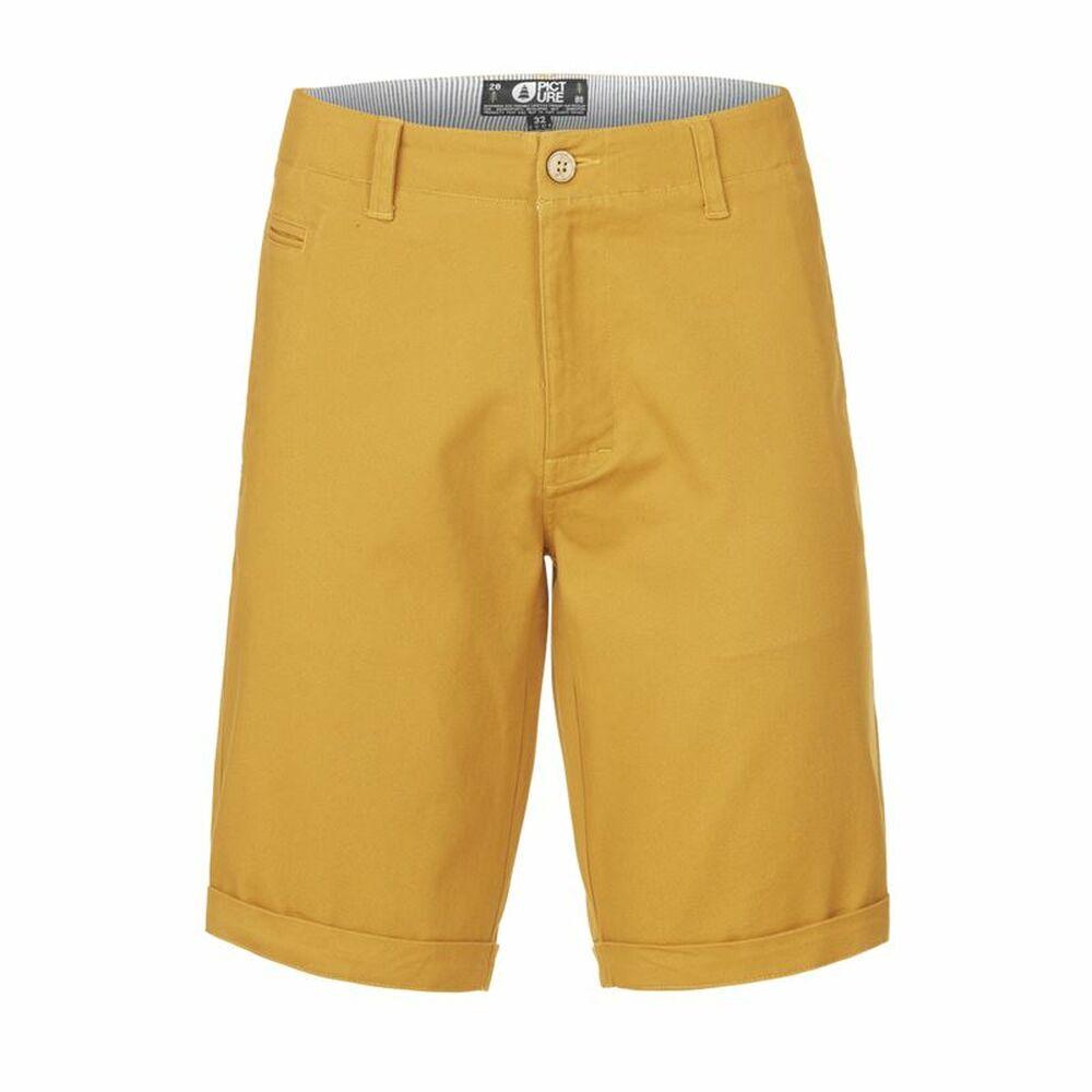 Men's Sports Shorts Picture Wise Ocre - Sterilamo