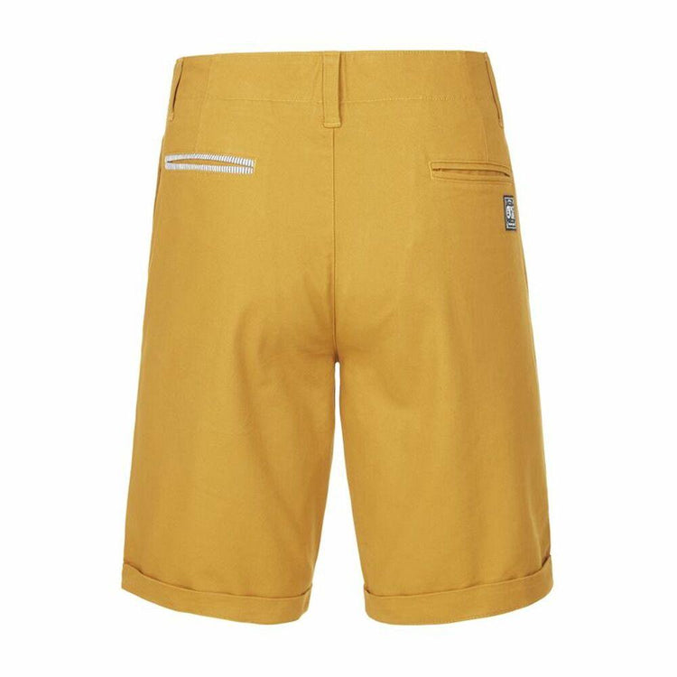 Men's Sports Shorts Picture Wise Ocre - Sterilamo