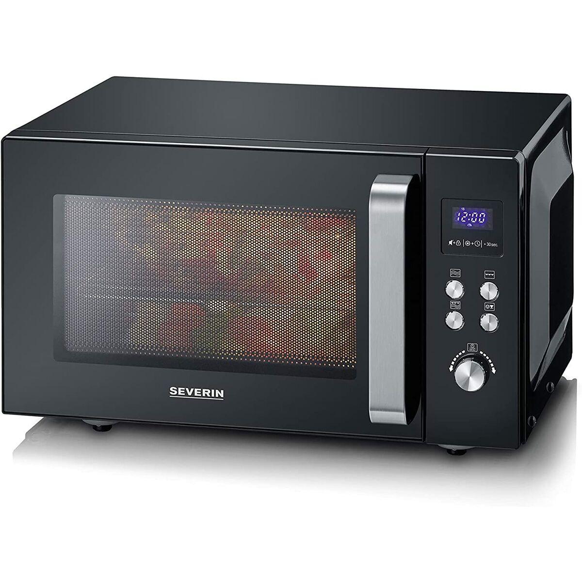 Microwave with Grill Severin 7763 25L 900 W Black - Sterilamo