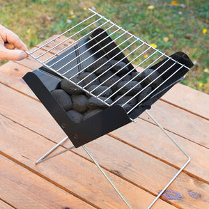 Mini Folding Portable Barbecue for Charcoal Foldecue InnovaGoods - Sterilamo