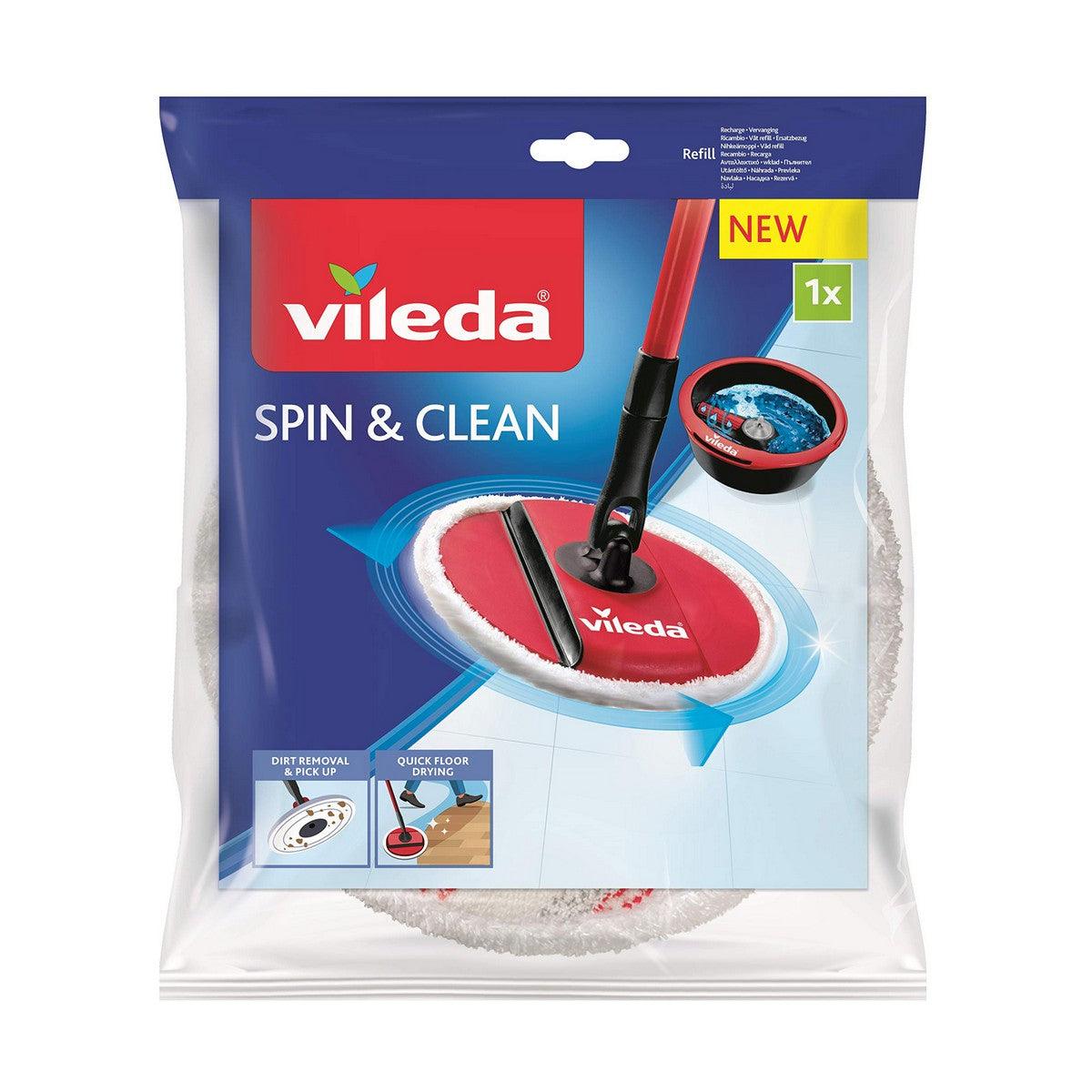 Mop Replacement To Scrub Vileda Spin & Clean Floor - Sterilamo