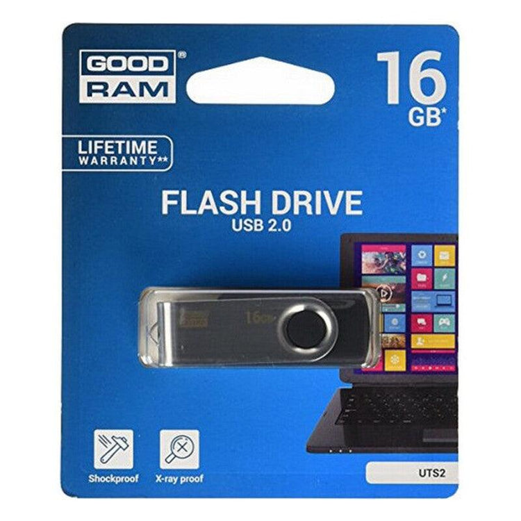 Pendrive GoodRam UTS2 USB 2.0 Black - Sterilamo