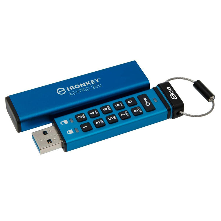 Pendrive Kingston IKKP200/8GB Blue 8 GB - Sterilamo