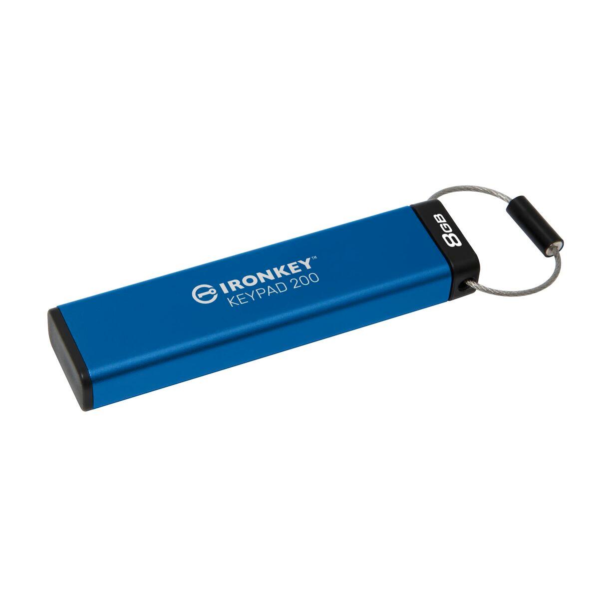 Pendrive Kingston IKKP200/8GB Blue 8 GB - Sterilamo