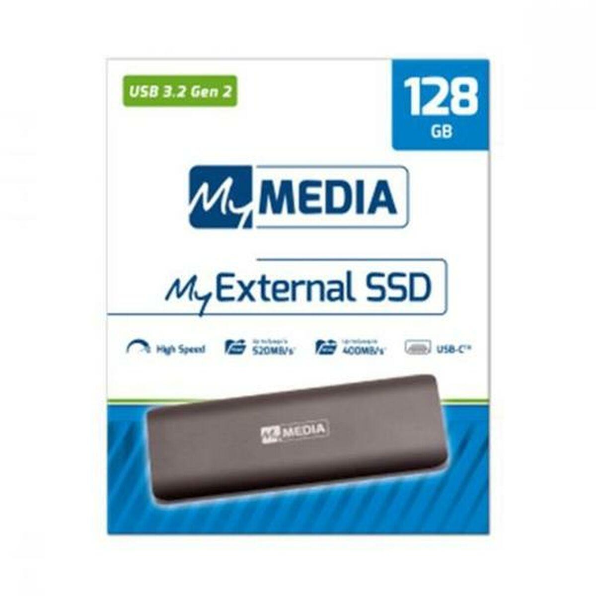 Pendrive MyMedia MyExternal USB 3.2 Gen 1 Black 128 GB SSD - Sterilamo