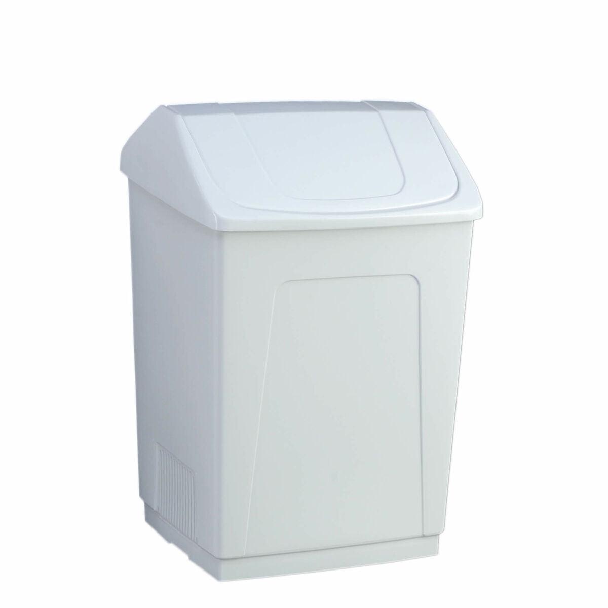 Rubbish bin Denox White 55 L - Sterilamo