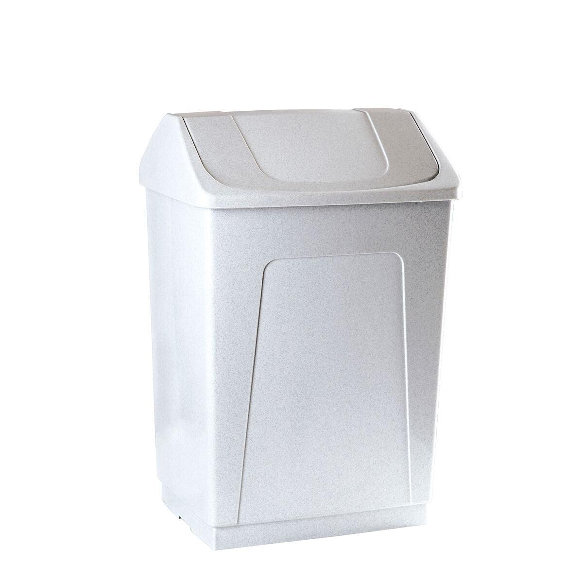 Rubbish bin Denox White Granite 55 L - Sterilamo