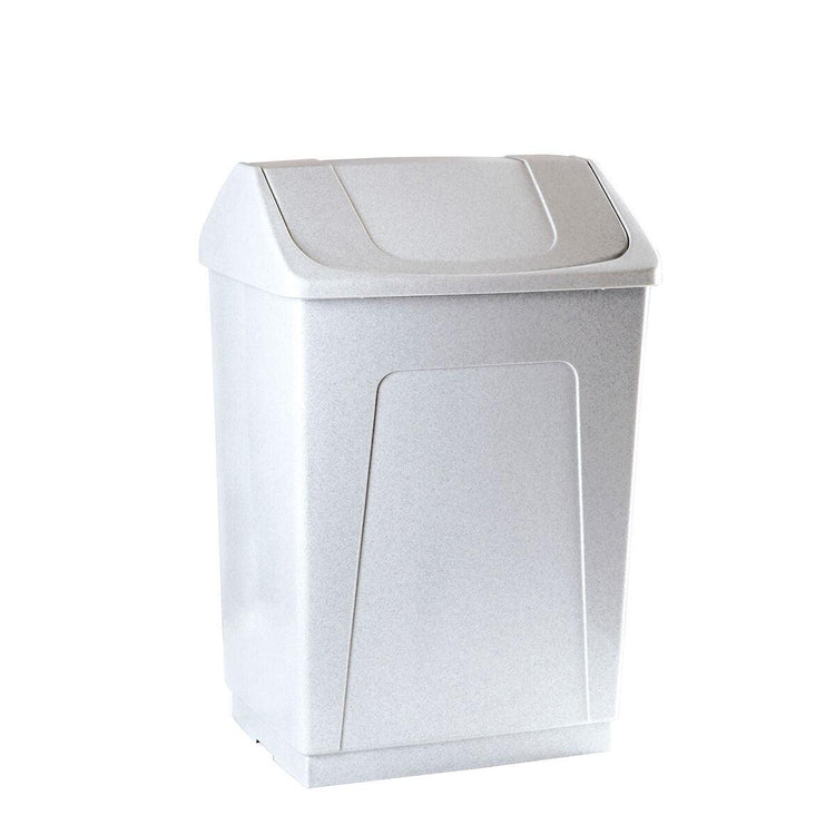 Rubbish bin Denox White Granite 55 L - Sterilamo