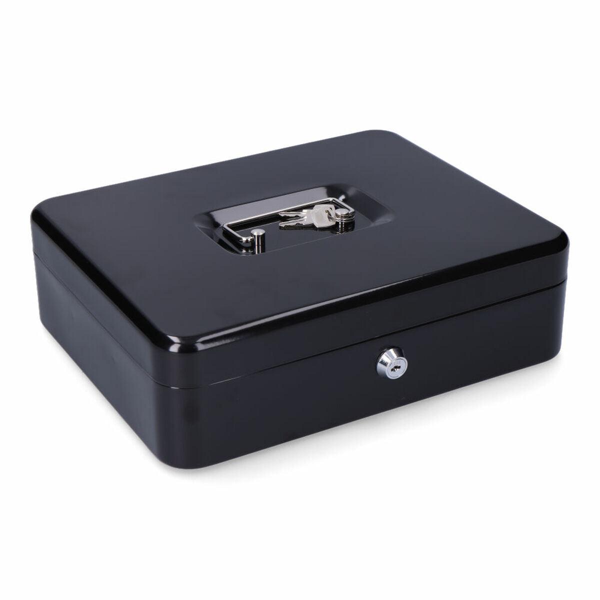 Safe-deposit box Micel CFC09 M13402 Black Steel 30 x 24 x 9 cm - Sterilamo