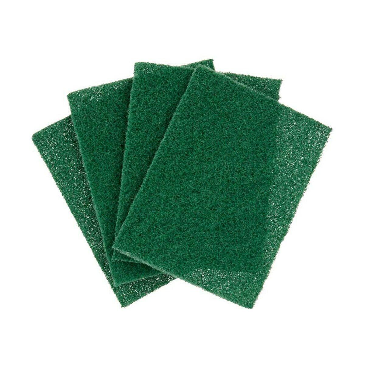 Set of scourers Green Abrasive fibre (22 Units) - Sterilamo