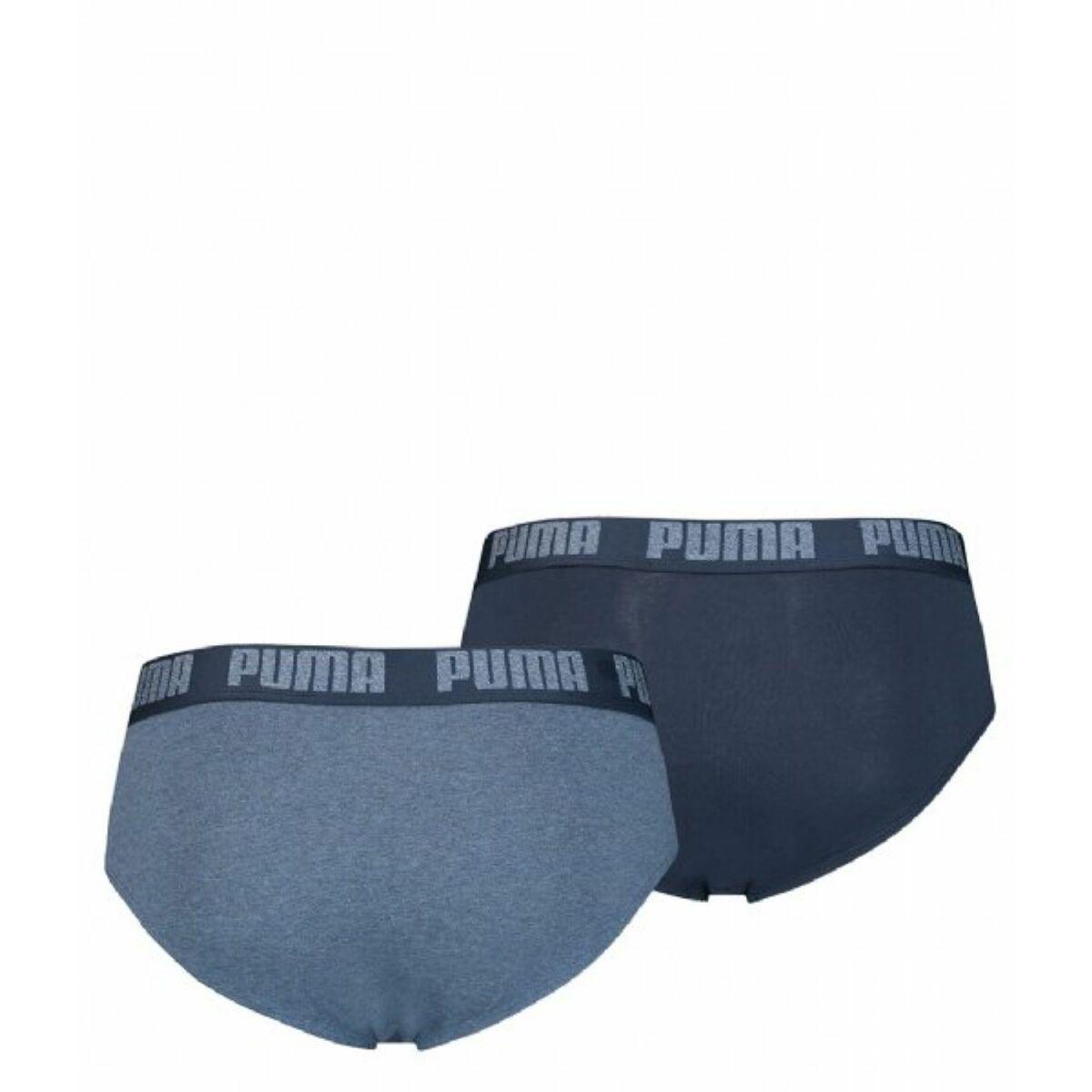 Slips BASIC BRIEF Puma 521030001 006 2 Pieces Blue - Sterilamo