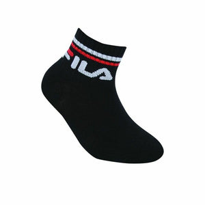 Socks Fila Fila Quarter Plain N Black - Sterilamo