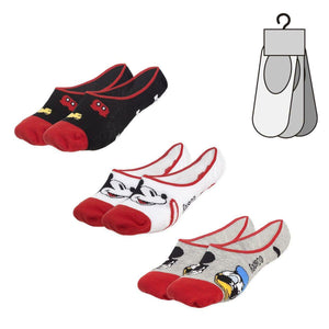 Socks Mickey Mouse Unisex 3 pairs Multicolour - Sterilamo