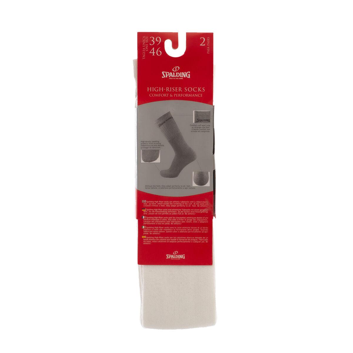 Socks Spalding C34017 CREW White - Sterilamo